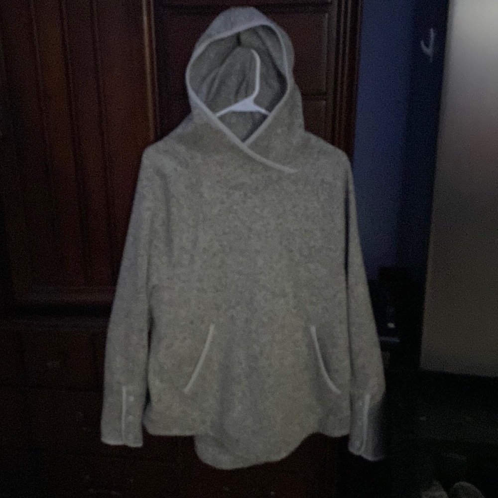 Ladies XXL sweatshirt - more of a sweater -speckled tan